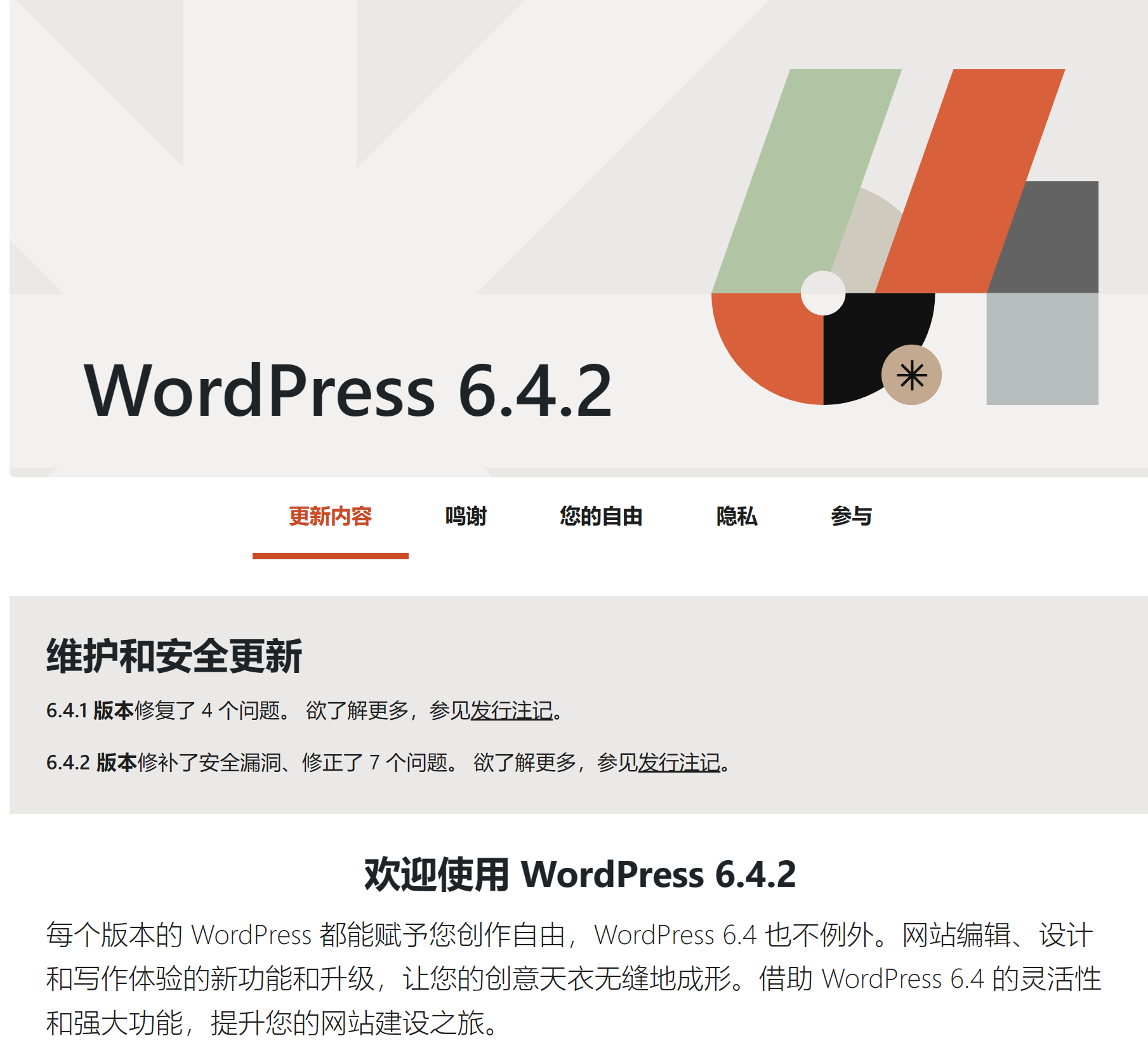 wordpress6.4.2